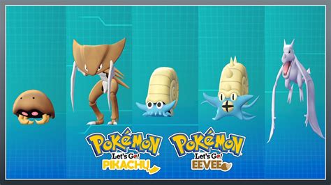 pokemon let's go pikachu fossil.